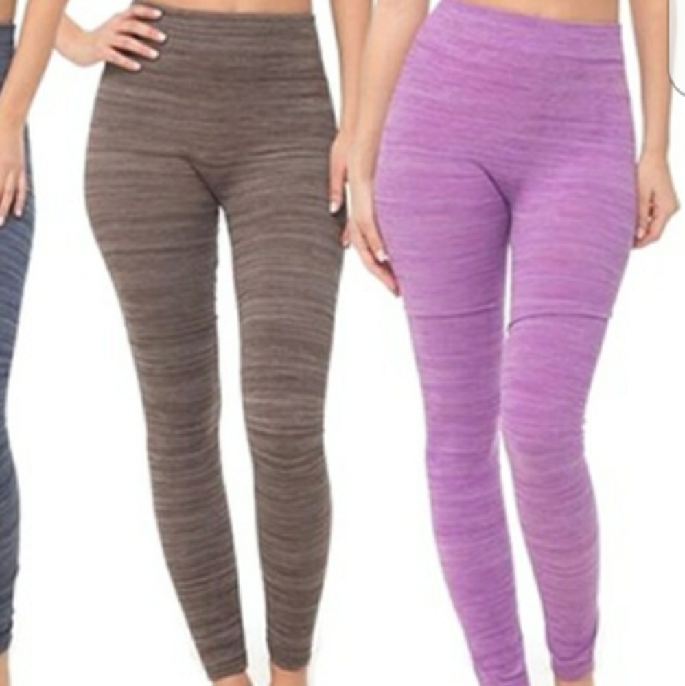 Ladies Heathered Leggings