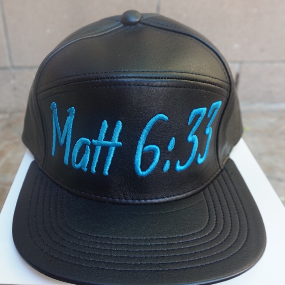 Teal Matthew 6:33 Kingdom Minded hat