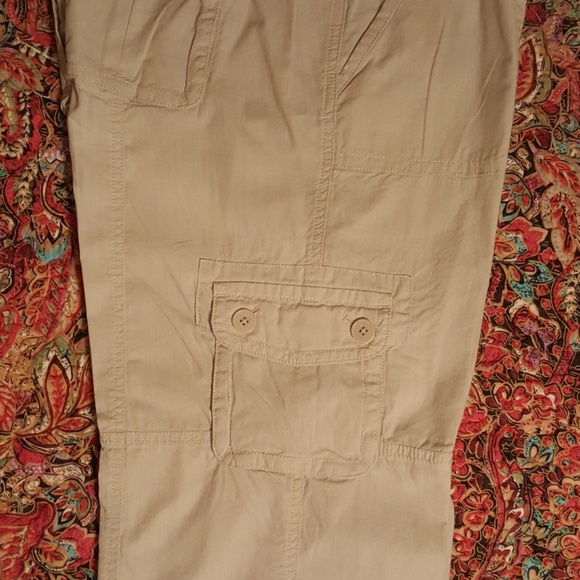 Ann Taylor Loft Khaki Capris - Picture 4 of 4