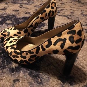 Cheetah Heeled Pumps