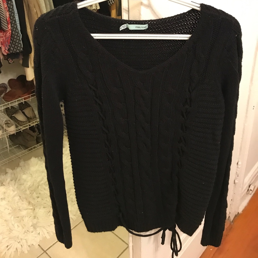 Black sweater