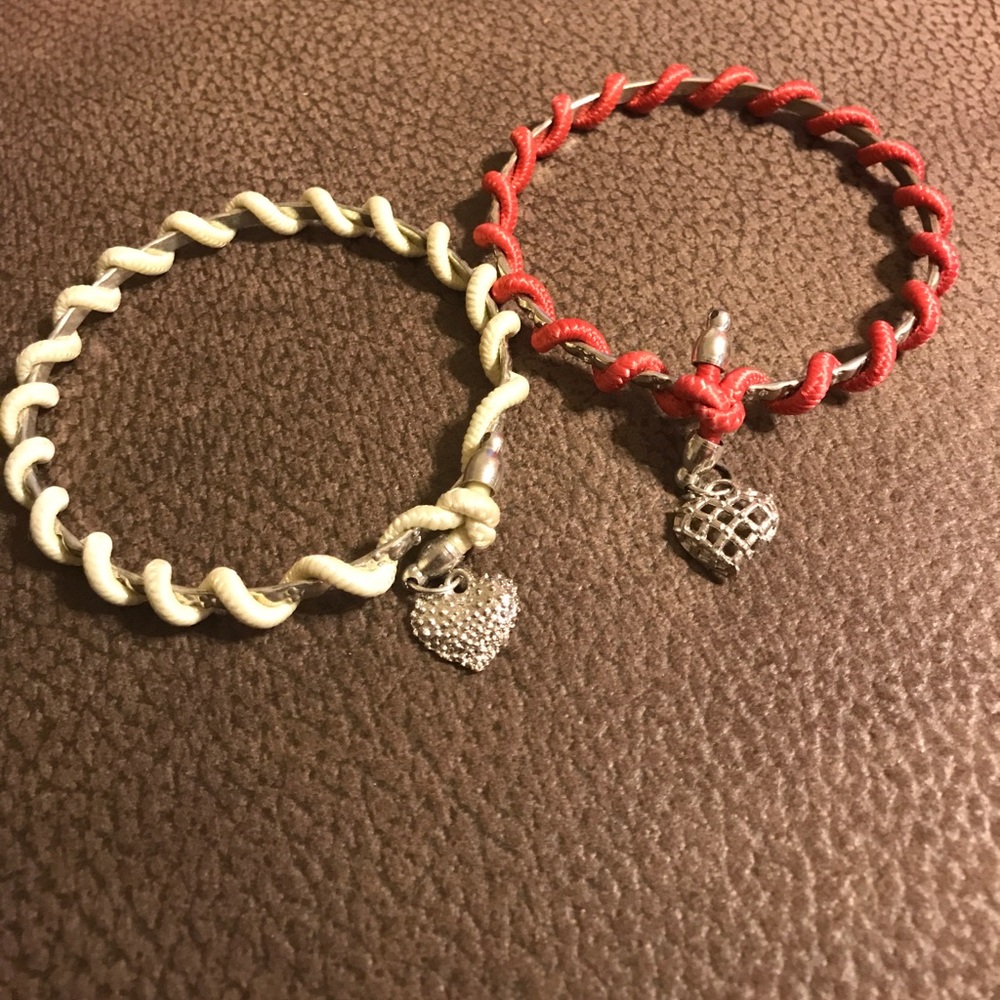 Heart bangles