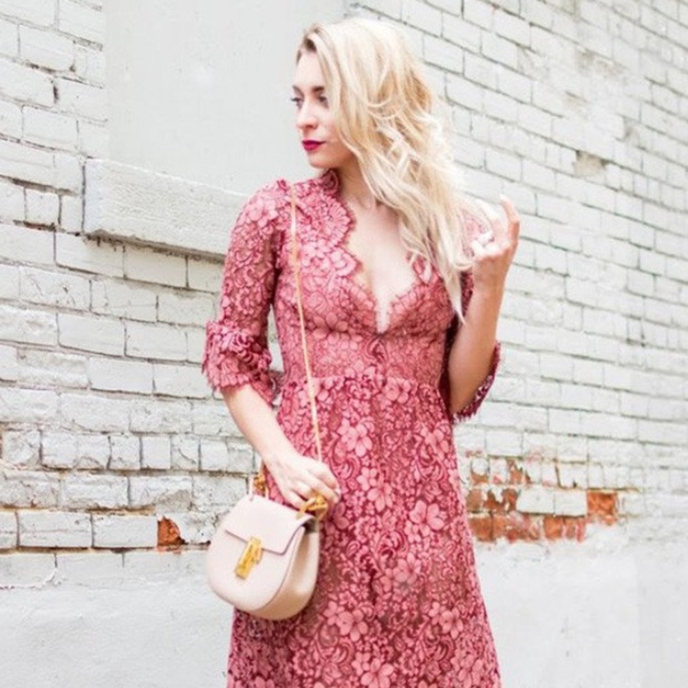 For Love and Lemons Theodora Midi Large