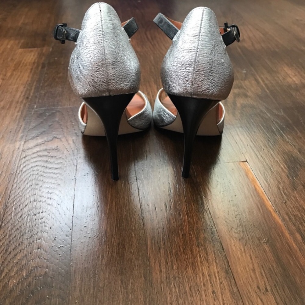 Rebecca Minkoff ankle strap heels shoes size 5.5 - Picture 3 of 4