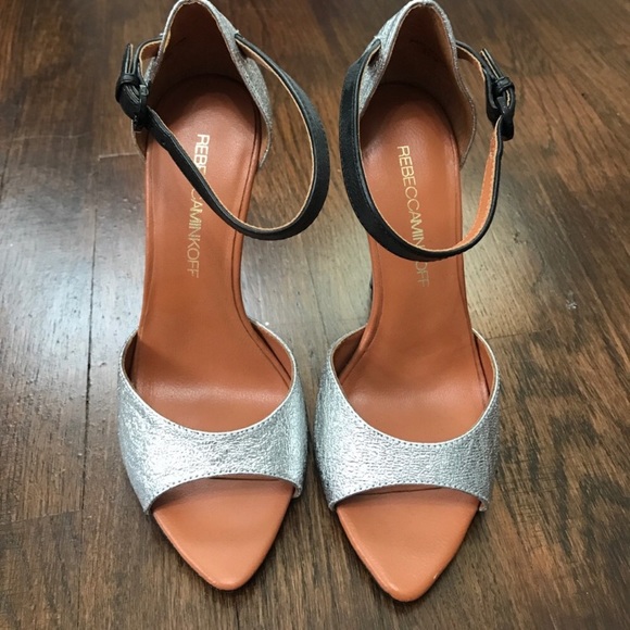 Rebecca Minkoff ankle strap heels shoes size 5.5 - Picture 2 of 4