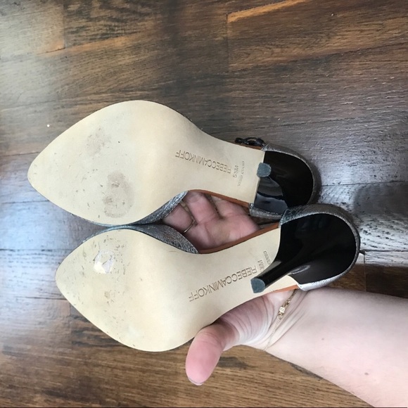 Rebecca Minkoff ankle strap heels shoes size 5.5 - Picture 4 of 4