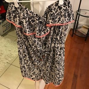 Patterned romper