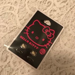 Hello Kitty Mustache Earrings