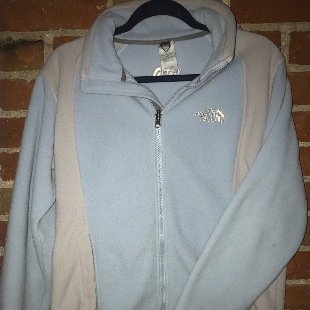 Blue Zip Up North Face