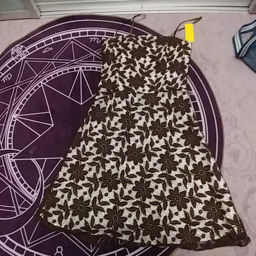 NWT Helen Wang 12 Chocolate Lace Dress