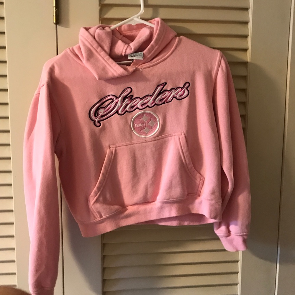Pink Pittsburgh Steelers Hoodie (girls)