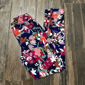 Lularoe Floral OS Leggings!