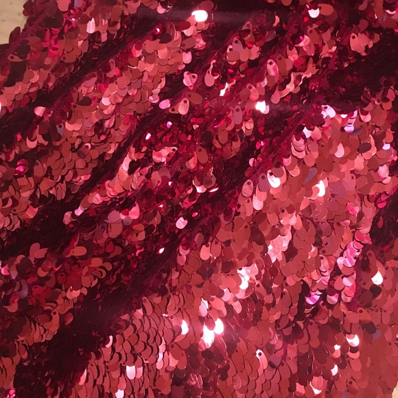 Aqua dresses hot pink sequin - Picture 3 of 4