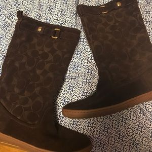 Coach boots ! Super cute