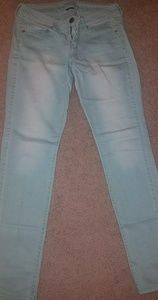 American Eagle mint skinny jeans