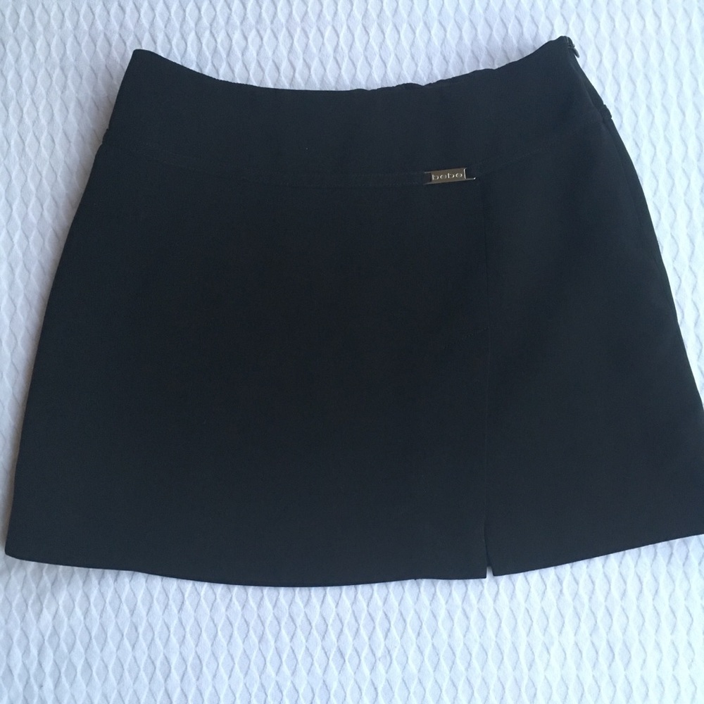 Black Bebe Skirt