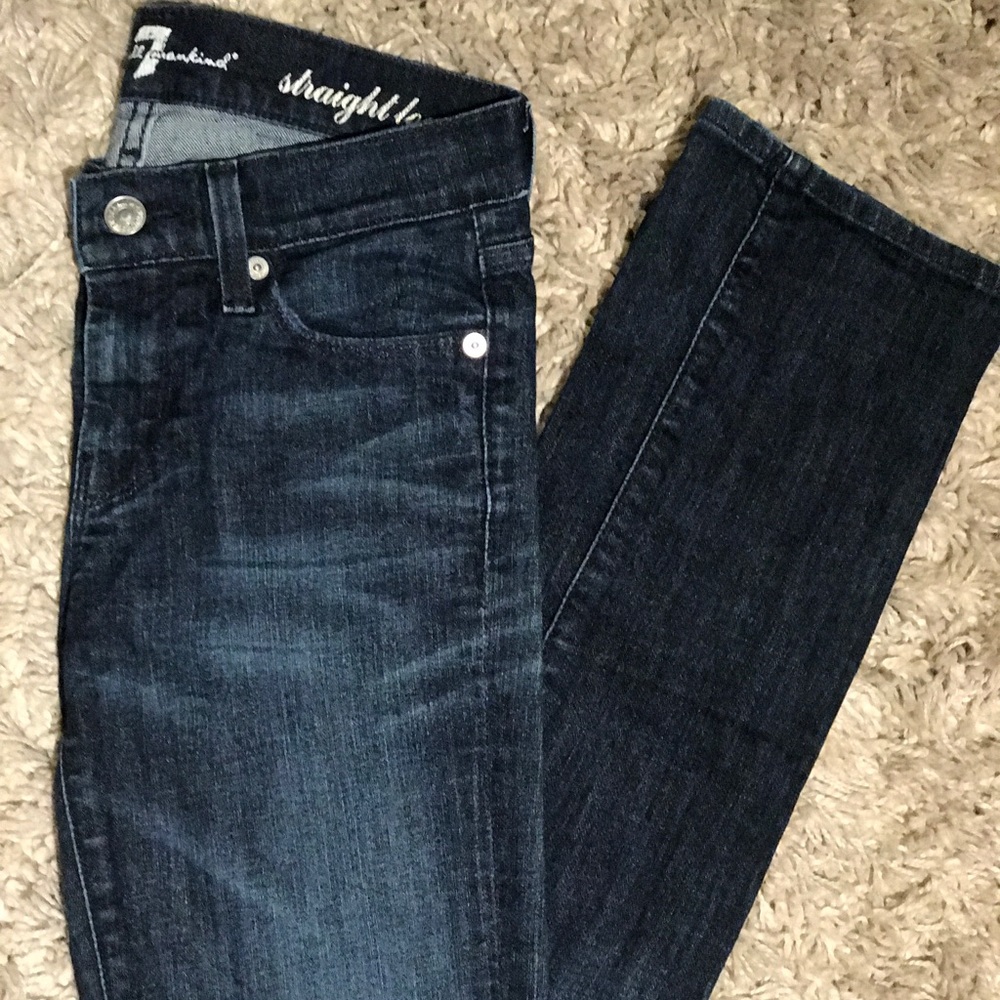 7 For All Mankind• Straight Leg Jeans