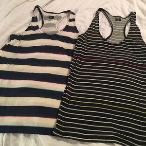Striped Racer Back Tank Top Bundle