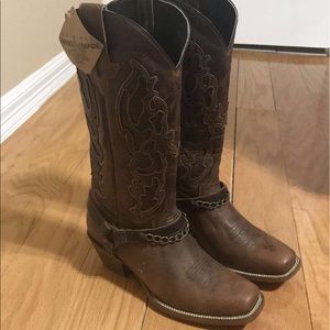Western Leather Boots