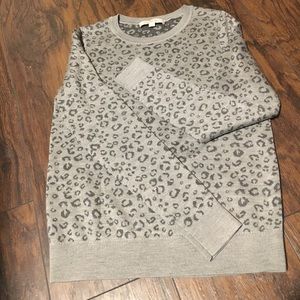 LOFT Ann Taylor grey sweater