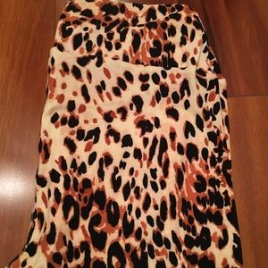 Lularoe OS Leggings HTF Unicorn Cheetah/Leopard