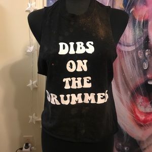 MAMIE RUTH DIBS ON THE DRUMMER T