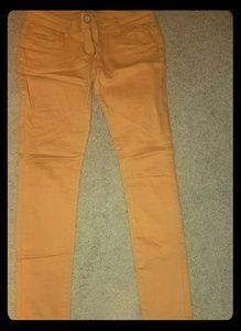 Romeo & Juliet mustard skinny jeans