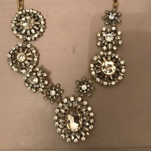 J. Crew Crystal Statement Necklace