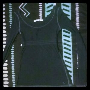 A&F babydoll fit long sleeve shirt