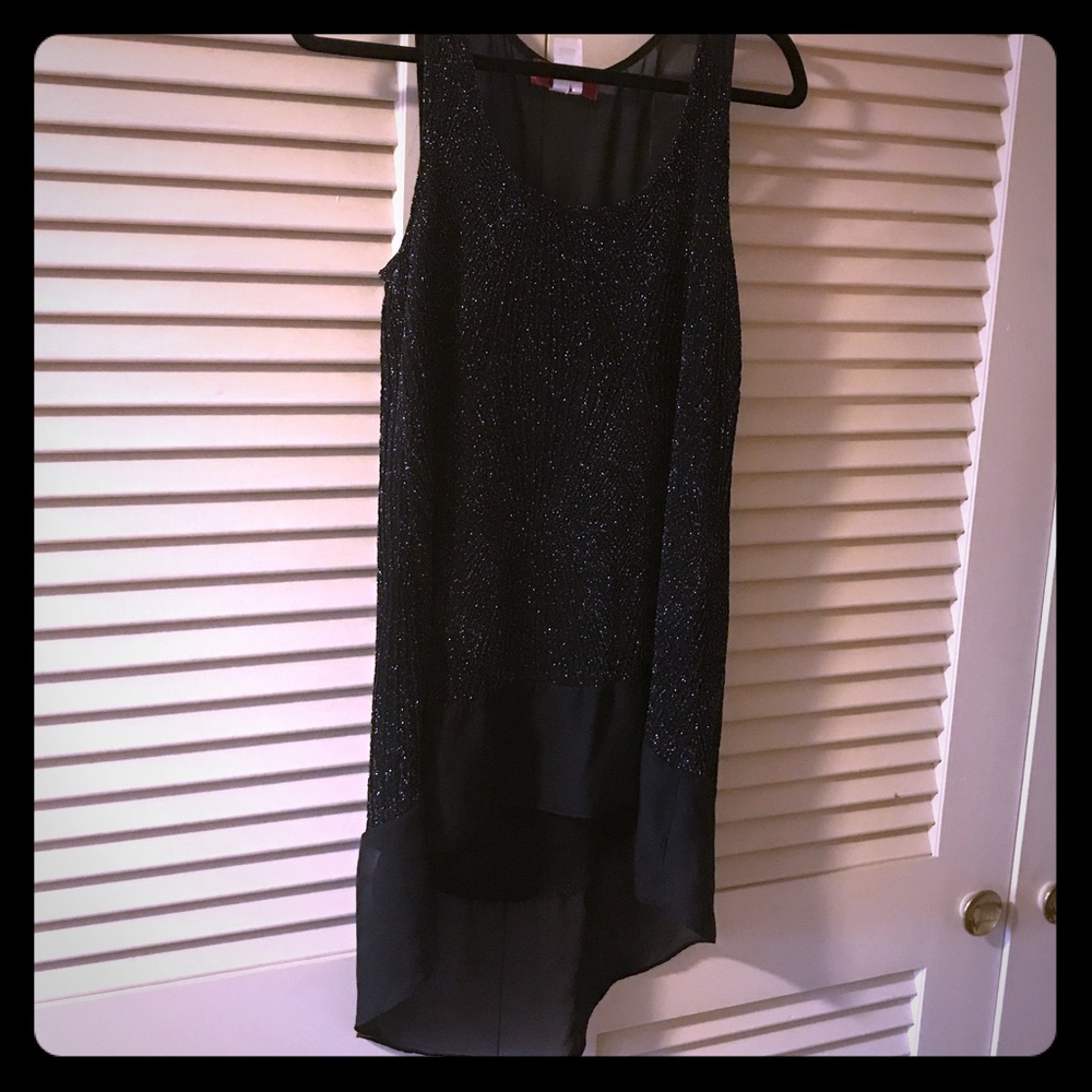 Sparkly black tunic/dress