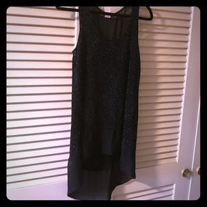 Sparkly black tunic/dress