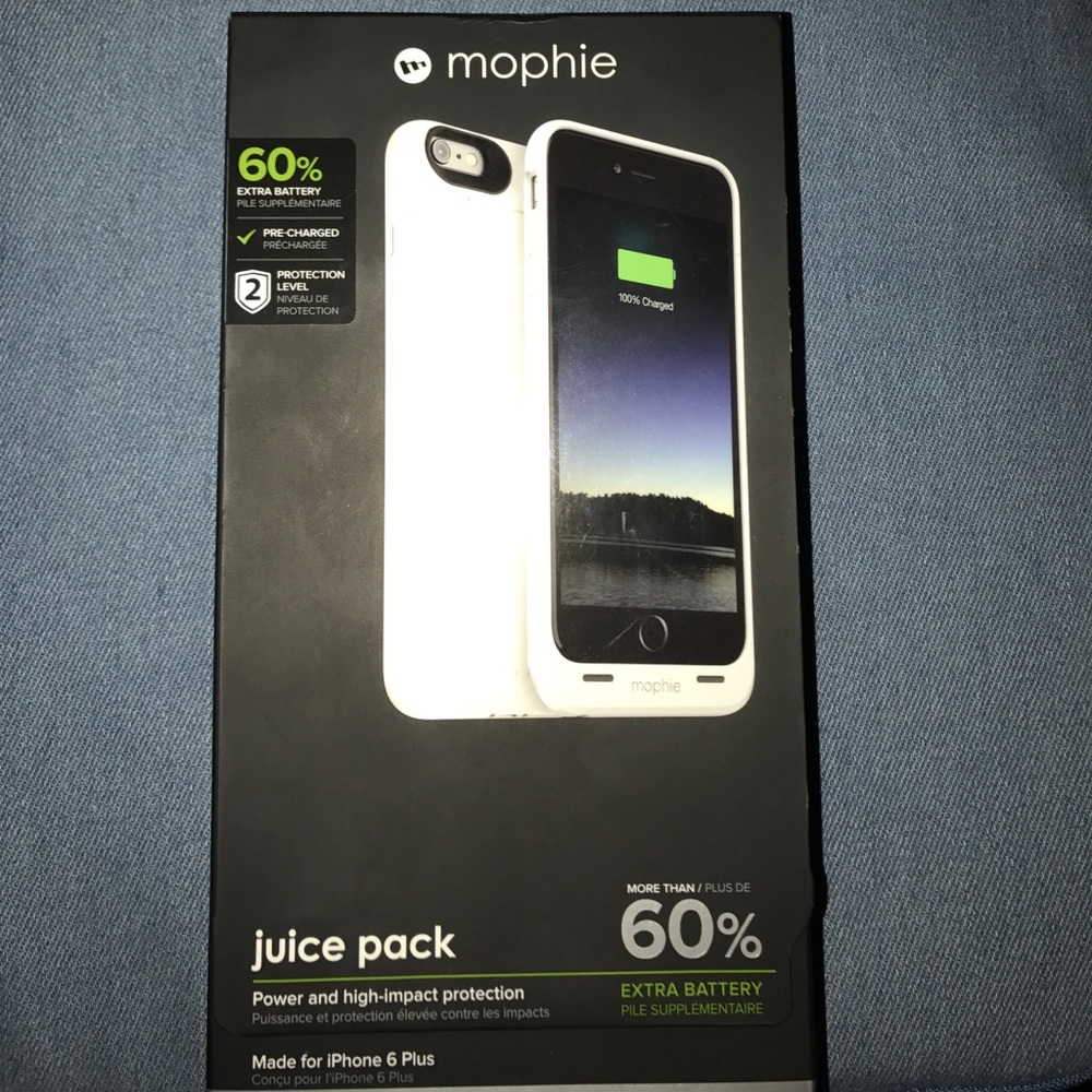 Mophie charger case for iPhone 6/6s Plus