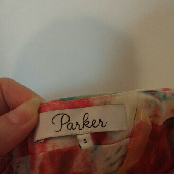 ❌nfs❌ Parker Lilly Silk Dress sz small - Picture 5 of 5