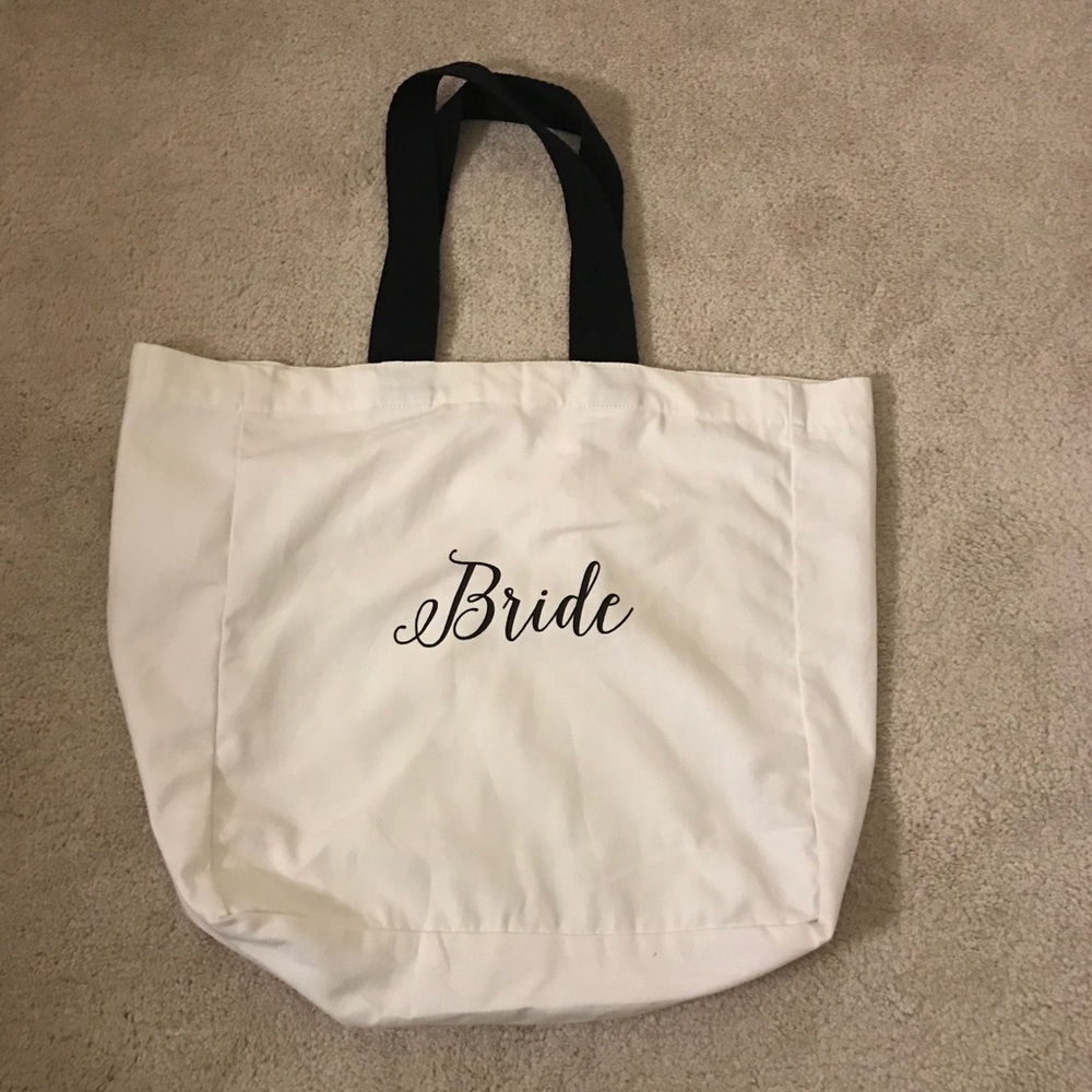 Bride Canvas Tote