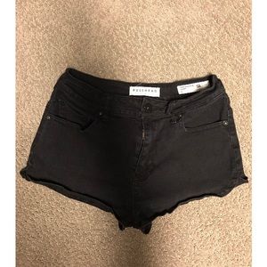 Pacsun Black Jean Shorts