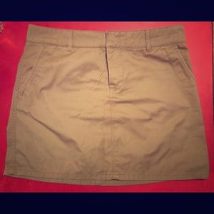 Volcom khaki skirt