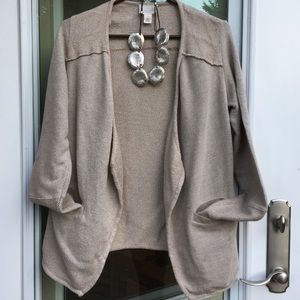 Caslon drape blazer cut cardigan