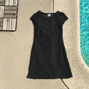 Gorgeous lace/embroidered mini dress <3
