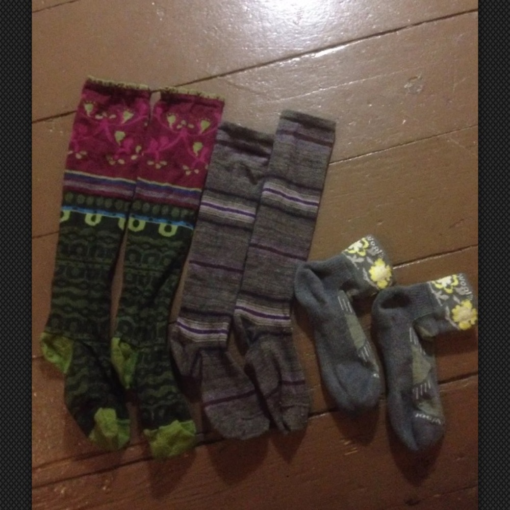 Smartwool women's small socks lot of 3