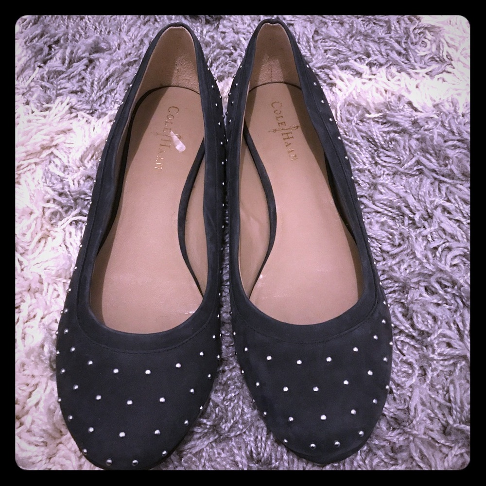 Cole Haan suede flats