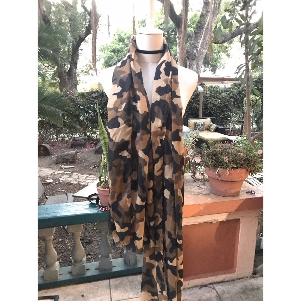 Any three for 20 Camouflaged big scarf