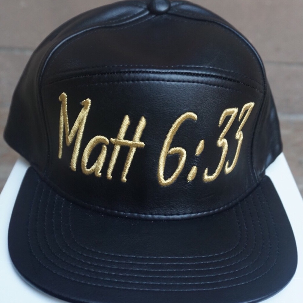 Gold Matthew 6:33 Kingdom Minded hat