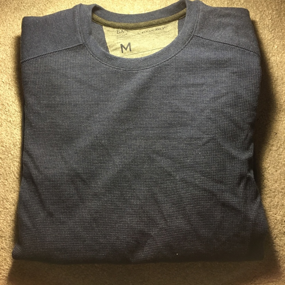Cream neck sweater from banana republic