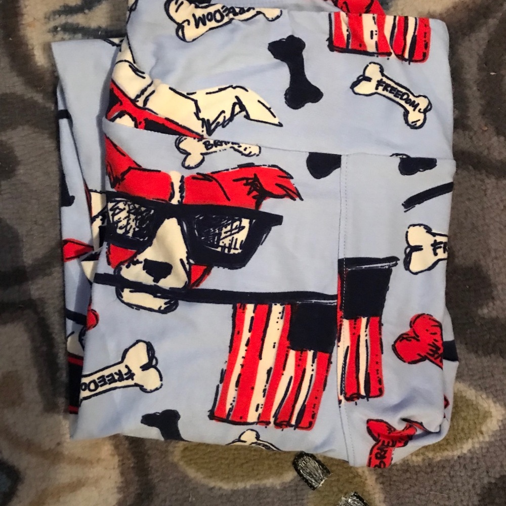 Fourth of July leggings