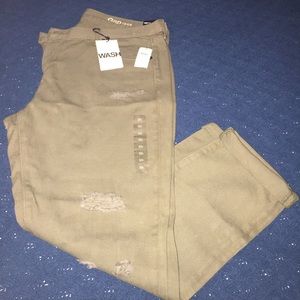 Gap 1969 Womens Girlfriend Distressed Jeans