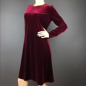 💕 Red Velvet Dress Women's 8 10 ✨