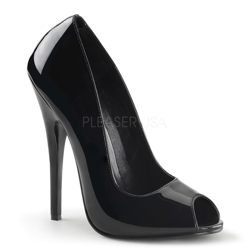 Patent Leather Stiletto High Heel Shoes