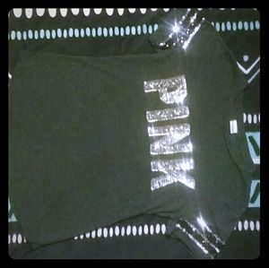 Victoria secret pink bling tee