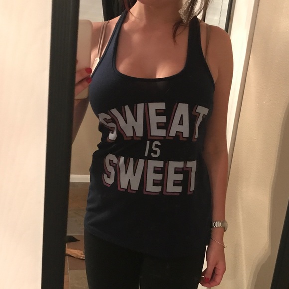 SWEAT IS SWEET tank top! - Picture 1 of 3