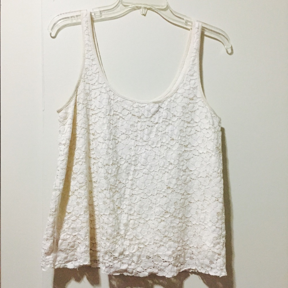 Lace Tank Top  |  AEO